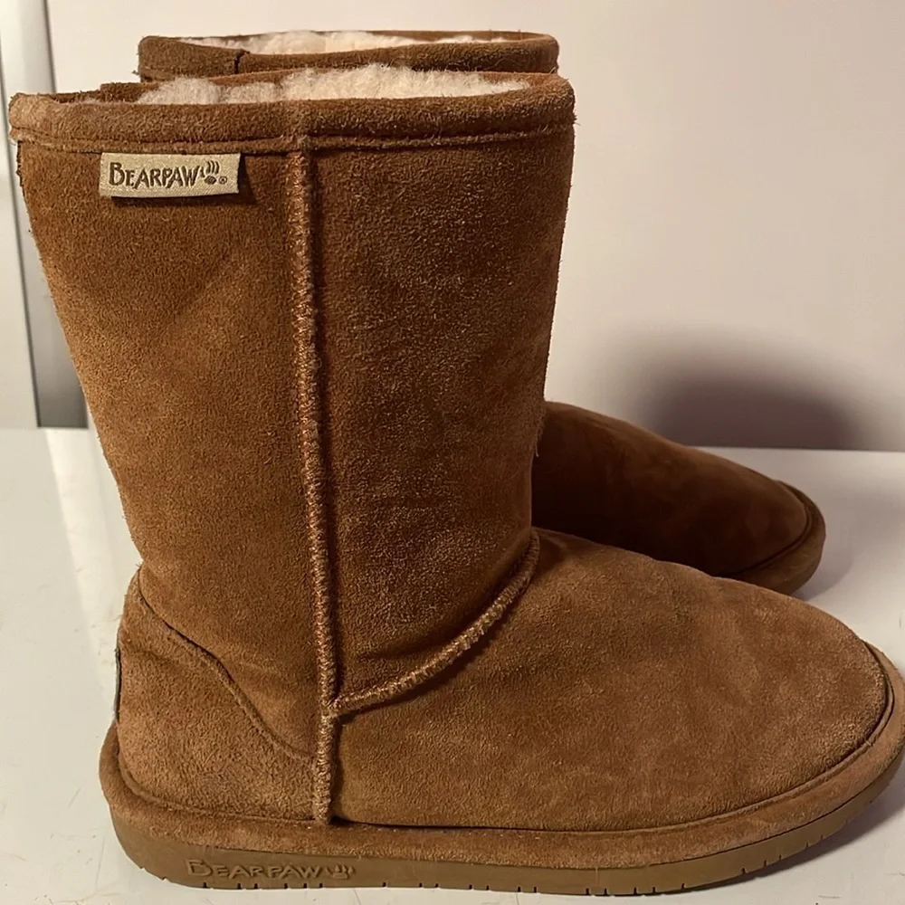 brown suede